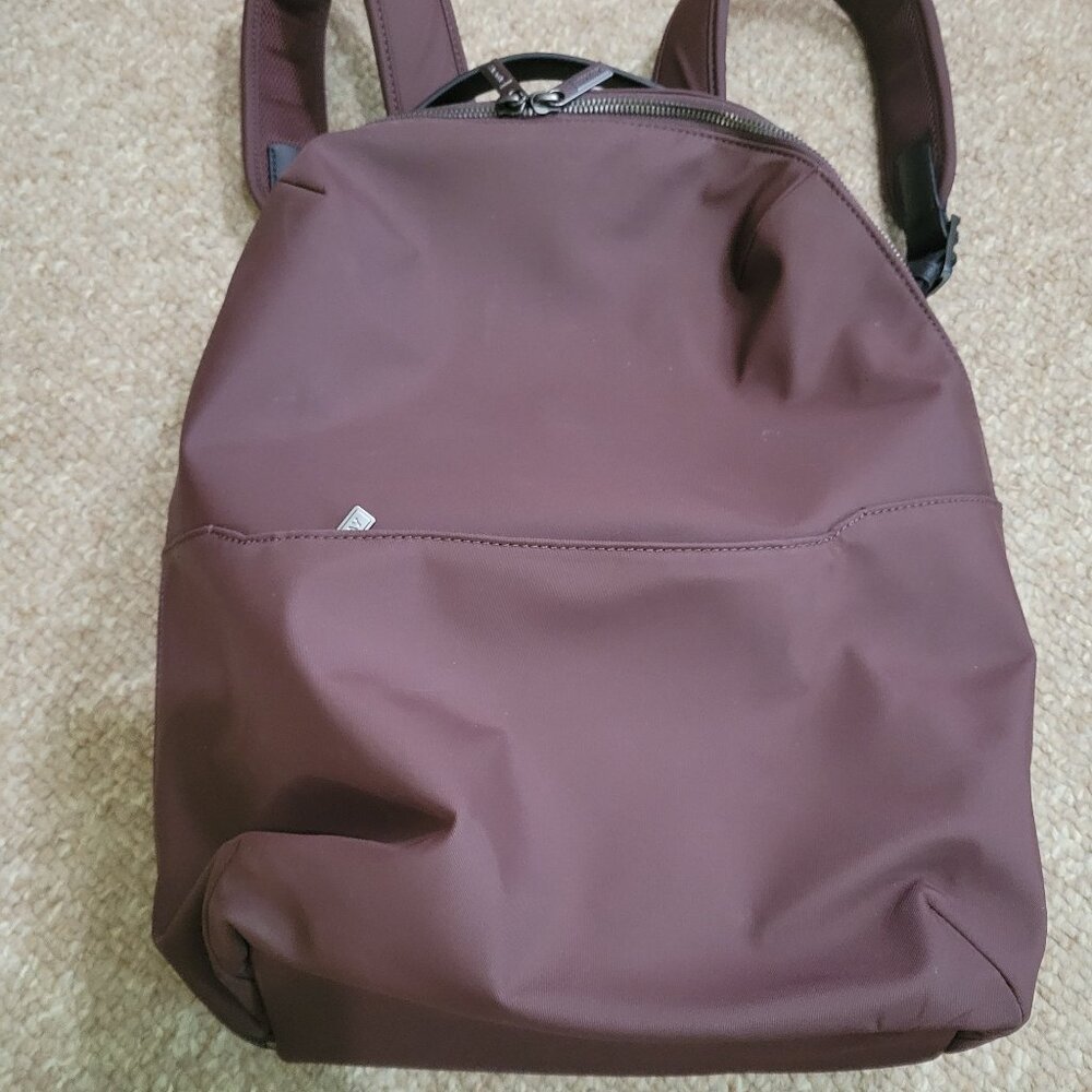 Away Women's Backpack in Burgundy - Picture 1 of 7